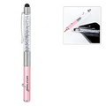 Touch Stylus w/ Laser Pointer - Pink